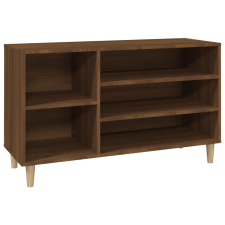 vidaXL barna tölgyszínű szerelt fa cipősszekrény 102x36x60 cm (819747) bútor