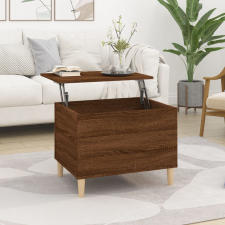vidaXL barna tölgyszínű szerelt fa dohányzóasztal 60x44,5x45 cm bútor