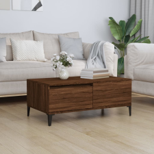 vidaXL barna tölgyszínű szerelt fa dohányzóasztal 90x50x36,5 cm bútor