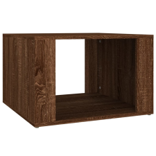 vidaXL barna tölgyszínű szerelt fa éjjeliszekrény 57 x 55 x 36 cm (816559) bútor