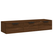 vidaXL barna tölgyszínű szerelt fa faliszekrény 102 x 30 x 20 cm (817098) bútor