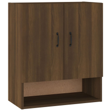 vidaXL barna tölgyszínű szerelt fa faliszekrény 60 x 31 x 70 cm (817590) bútor