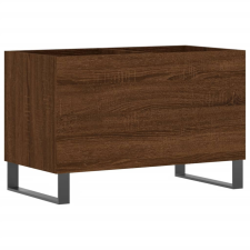 vidaXL barna tölgyszínű szerelt fa hanglemezszekrény 74,5x38x48 cm (831739) bútor