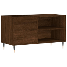 vidaXL barna tölgyszínű szerelt fa hanglemezszekrény 85x38x48 cm (831699) bútor