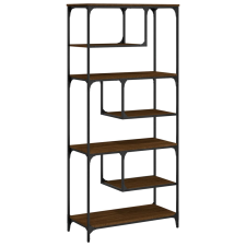vidaXL barna tölgyszínű szerelt fa könyvespolc 81 x 36 x 176 cm (836227) bútor