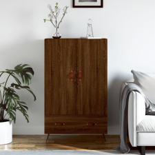 vidaXL barna tölgyszínű szerelt fa magasszekrény 69,5 x 31 x 115 cm bútor