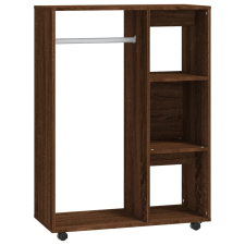 vidaXL barna tölgyszínű szerelt fa ruhásszekrény 80 x 40 x 110 cm (815980) bútor