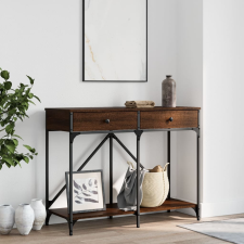 vidaXL barna tölgyszínű szerelt fa tálalóasztal 100 x 39 x 78,5 cm bútor