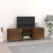 vidaXL barna tölgyszínű szerelt fa TV-szekrény 150 x 30 x 50 cm bútor