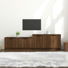 vidaXL barna tölgyszínű szerelt fa TV-szekrény 158,5 x 36 x 45 cm bútor