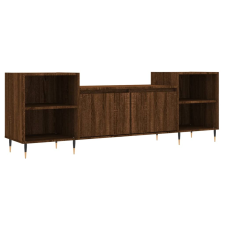 vidaXL barna tölgyszínű szerelt fa TV-szekrény 160x35x55 cm (831339) bútor