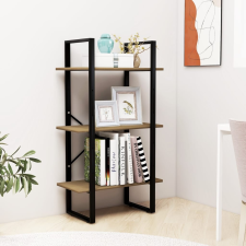 vidaXL barna tömör fenyőfa tárolópolc 60 x 30 x 105 cm bútor