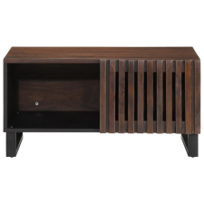 vidaXL barna tömör mangófa dohányzóasztal 80 x 51 x 40 cm (377458) bútor