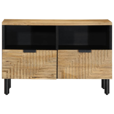 vidaXL barna tömör mangófa TV-szekrény 70x33x46 cm (4017721) bútor