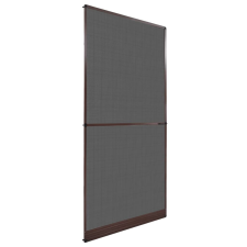 vidaXL Barna zsanéros ajtó szúnyogháló 100 x 215 cm szúnyogháló