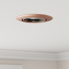 vidaXL Beépített Spotlámpák 6 db Kör GU10 Réz Ø90 mm Acél világítás
