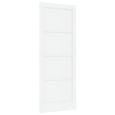 vidaXL Belső Ajtó "ORKDAL" Fehér 83x211x4 cm Tömörfa Fenyő (4102668) nyílászáró