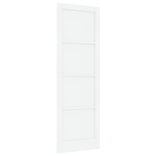 vidaXL Beltéri Ajtó 'ORKDAL'Fehér 78x232x4 cm Szilárd Fenyő (4102664) nyílászáró