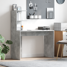 vidaXL Beton szürke íróasztal Beton szürke íróasztal