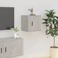 vidaXL Betonszürke fali TV-szekrény 40x34,5x40 cm (816648) bútor