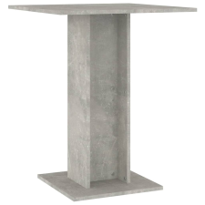 vidaXL betonszürke forgácslap bisztróasztal 60 x 60 x 75 cm   (802106) bútor