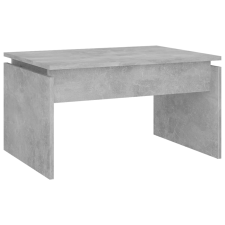 vidaXL betonszürke forgácslap dohányzóasztal 68 x 50 x 38 cm (808336) bútor