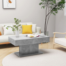 vidaXL betonszürke forgácslap dohányzóasztal 96 x 50 x 45 cm bútor