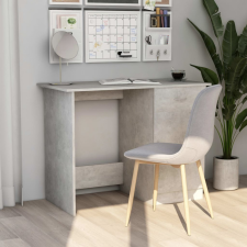 vidaXL Betonszürke forgácslap íróasztal 100 x 50 x 76 cm íróasztal