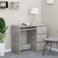 vidaXL betonszürke forgácslap íróasztal 90 x 45 x 76 cm íróasztal