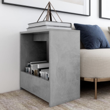 vidaXL betonszürke forgácslap kisasztal 50 x 26 x 50 cm bútor