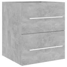 vidaXL betonszürke forgácslap mosdószekrény 41 x 38,5 x 48 cm (804687) fürdőszoba bútor