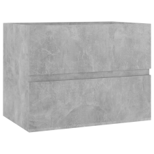 vidaXL betonszürke forgácslap mosdószekrény 60 x 38,5 x 45 cm (804741) fürdőszoba bútor