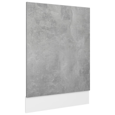 vidaXL betonszürke forgácslap mosogatógép-panel 45 x 3 x 67 cm bútor