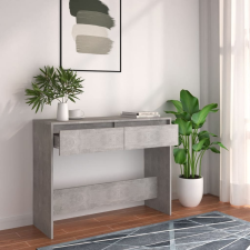 vidaXL betonszürke forgácslap tálalóasztal 100 x 35 x 76,5 cm bútor