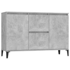 vidaXL betonszürke forgácslap tálalószekrény 104 x 35 x 70 cm (806116) bútor