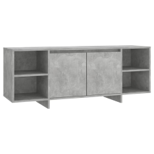 vidaXL betonszürke forgácslap TV-szekrény 130 x 35 x 50 cm   (809588) bútor