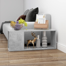vidaXL betonszürke forgácslap TV-szekrény 80 x 24 x 32 cm bútor