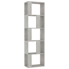 vidaXL betonszürke könyvszekrény/térelválasztó 45 x 24 x 159 cm   (800112) bútor