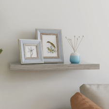 vidaXL betonszürke MDF fali polc 60 x 23,5 x 3,8 cm bútor
