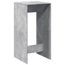 vidaXL betonszürke szerelt fa bárasztal 51 x 50 x 103,5 cm (854421) bútor