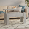vidaXL betonszürke szerelt fa dohányzóasztal 101 x 49 x 52 cm