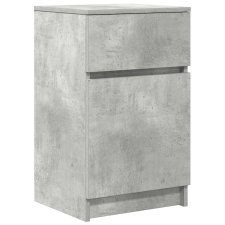 vidaXL betonszürke szerelt fa éjjeliszekrény 39x35x65 cm (861325) bútor