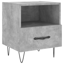 vidaXL betonszürke szerelt fa éjjeliszekrény 40 x 35 x 47,5 cm (827428) bútor