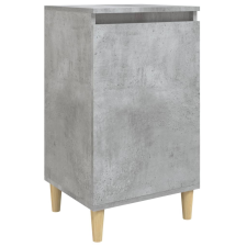 vidaXL betonszürke szerelt fa éjjeliszekrény 40x35x70 cm (819636) bútor