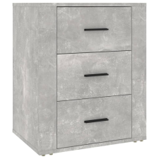 vidaXL betonszürke szerelt fa éjjeliszekrény 50 x 36 x 60 cm (816716) bútor