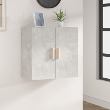 vidaXL betonszürke szerelt fa faliszekrény 60 x 30 x 60 cm bútor