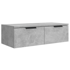 vidaXL betonszürke szerelt fa faliszekrény 68 x 30 x 20 cm (811398) bútor