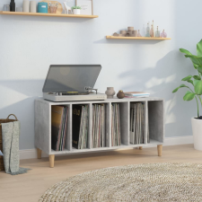 vidaXL betonszürke szerelt fa hanglemezszekrény 100 x 38 x 48 cm bútor