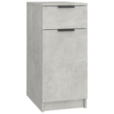 vidaXL betonszürke szerelt fa íróasztalszekrény 33,5 x 50 x 75 cm (811506) bútor