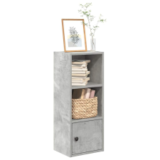 vidaXL betonszürke szerelt fa könyvespolc 31x24x77 cm bútor